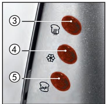 BIFINETT KH 1203-1206 3-SLOT-TOASTER - 4