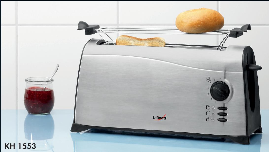 BIFINETT KH 1553 LARGE SLOT TOASTER - LARGE SLOT TOASTER - 1