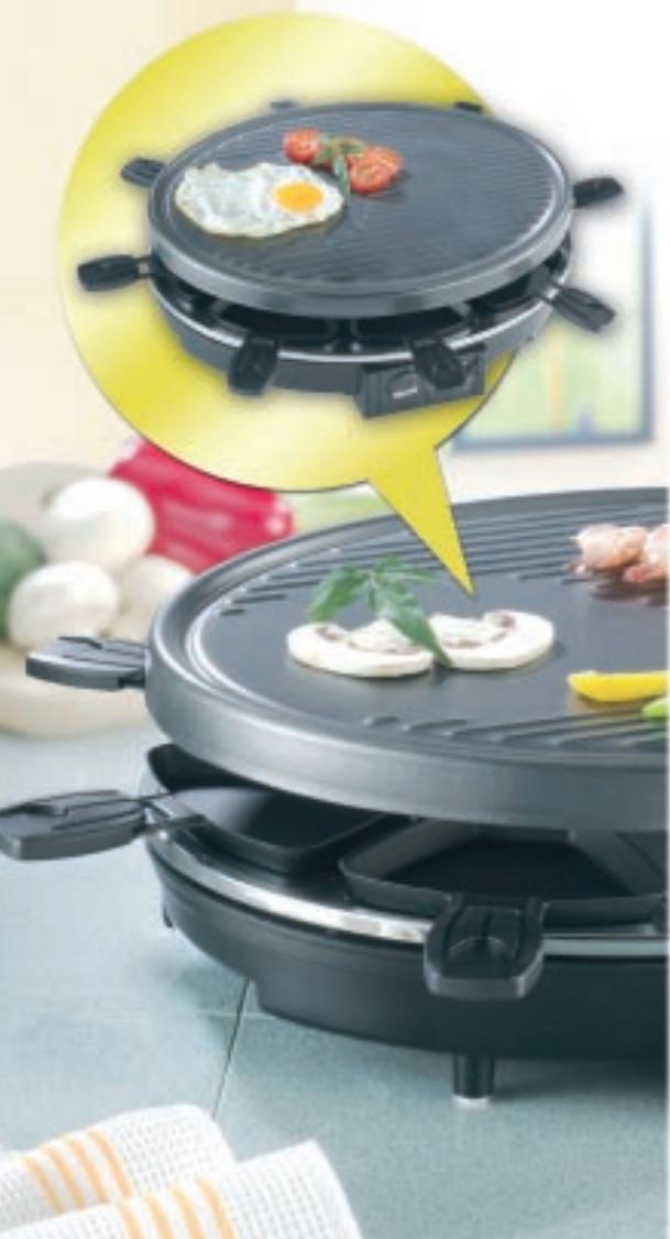 BIFINETT KH 398 RACLETTE-GRILL - bifinett - 2