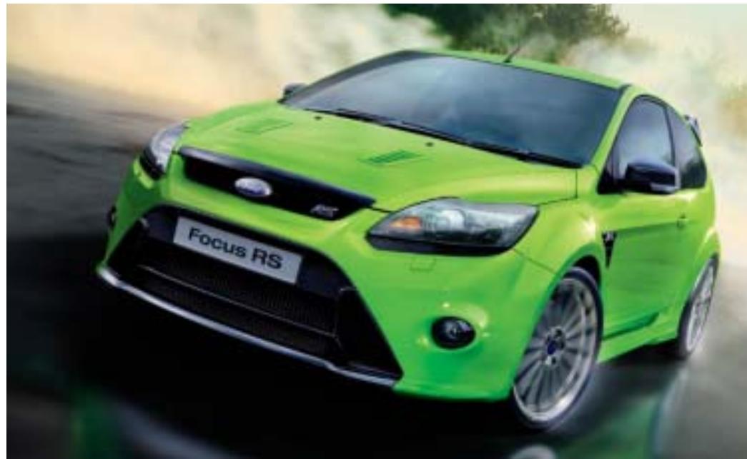 FORD FOCUS RS - Unique sports suspension - 2