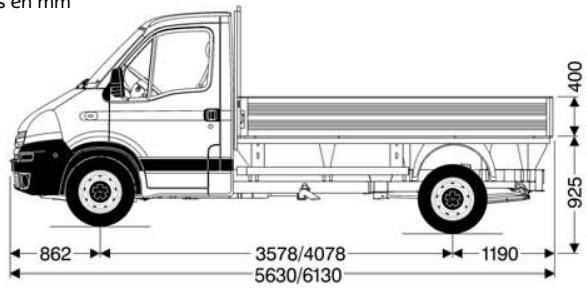 FORD MOVANO - Plateau-Ridelles sur chassin M et XL - 1