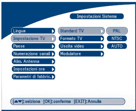 STRONG SRT 5005 - Impostazioni TV - 2