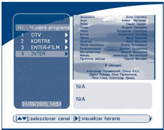 STRONG SRT 5005 - Función de EPG - 1