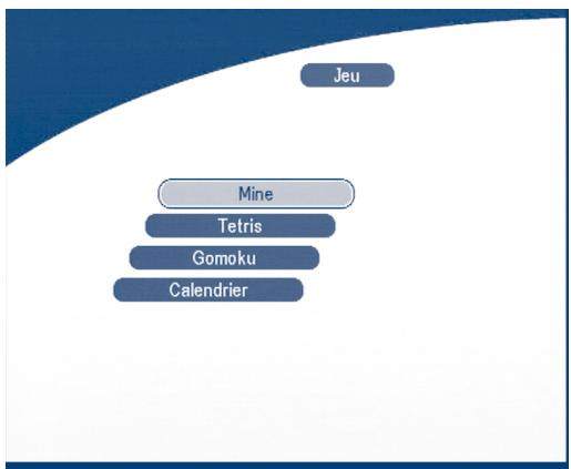 Jeu Mine Tetris Gomoku Calendrier