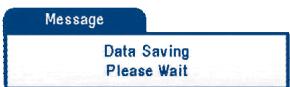 Message Data Saving Please Wait