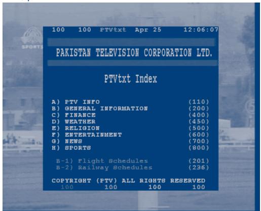STRONG SRT 5005 - Función Teletexto - 1