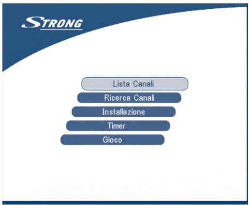 STRONG SRT 5005 - Menu principale - 1