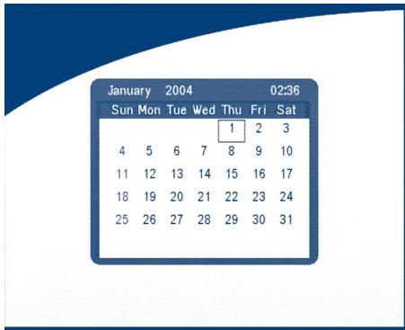 STRONG SRT 5010 - Calendar - 1