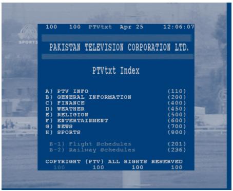 STRONG SRT 5010 - Teletext function - 1