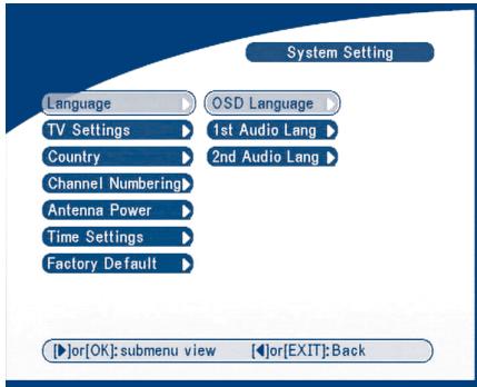 STRONG SRT 5010 - Language - 1