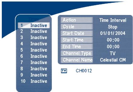 STRONG SRT 5010 - To set up an event timer: - 1