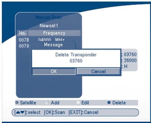 STRONG SRT 6005 - Delete Transponder - 1