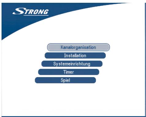 STRONG SRT 6005 - Hauptmenu - 1