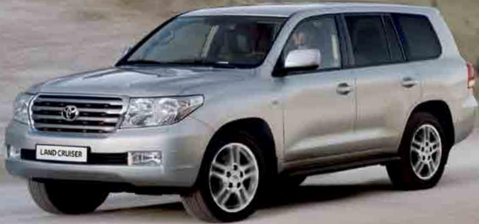 TOYOTA LAND CRUISER STATION WAGON V8 - Pour un land cruiser station wagon V8 unique. - 1