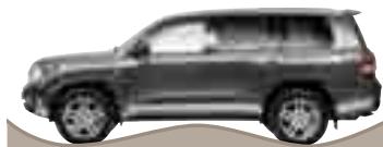 TOYOTA LAND CRUISER STATION WAGON V8 - Capacités en tout-terrain. - 1