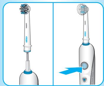 BRAUN ORALB PROFESSIONALCARE 9500 - Utilisation de l'oral-b triumph - 4