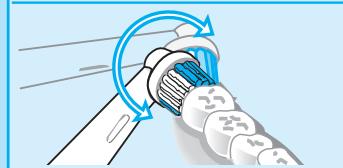BRAUN ORALB PROFESSIONALCARE 9500 - Brushing technique - 5