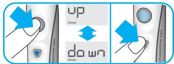 BRAUN TRIUMPH PROFESSIONAL CARE - Personalizing the timer - 4