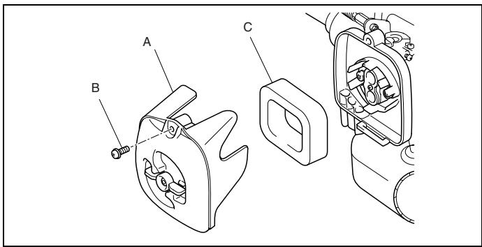 MAKITA BCM3300 - Nettoyage du filtre à air - 1