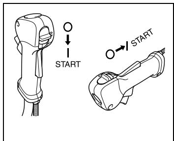MAKITA BCM3300 - Warm Start ( Re-starting Engine ) - 4