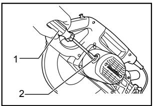 MAKITA LS1017L - Replacing carbon brushes - 2