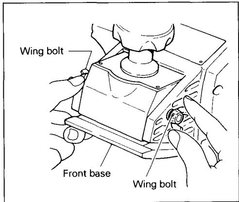 MAKITA 1002BA - Adjusting front base - 1