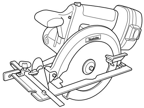 MAKITA 5620D - Cordless Circular Saw - 1