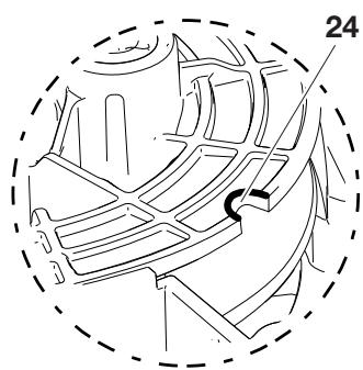 MAKITA DPC6441 - Remplacement du cordon de lancement - 4