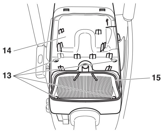 MAKITA DPC6441 - Nettoyer / remplacer le filtre à air - 6