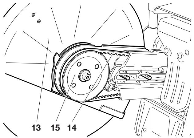 MAKITA DPC7340 - Démonter le dispositif de coupe - 4