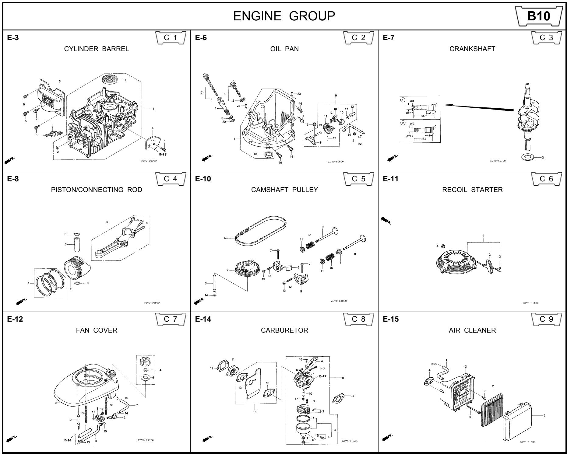 MAKITA MOTEUR PM5365 S3 - Adjustment and cleaning - 1
