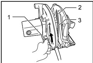 MAKITA 5104 - Ajuste de la profundidad de corte - 1