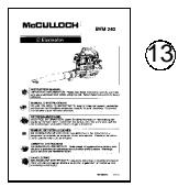 MCCULLOCH BVM 240 24CC - WHAT IS WHAT? - 1