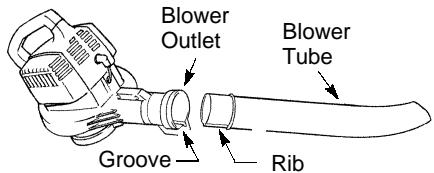 MCCULLOCH BVM 240 24CC - BLOWER TUBE ASSEMBLY - 1