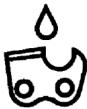 MCCULLOCH M 340+ CHAIN OIL (ELECTRAMAC 340 ASSY, 953900166) - MEANING OF SYMBOLS - 7