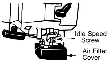 MCCULLOCH TRIMMAC 250 25CC - Idle Speed Adjustment - 1