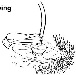 MCCULLOCH TRIMMAC 250 25CC - CUTTING METHODS - 5