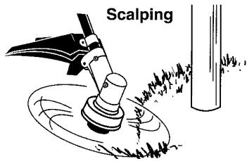MCCULLOCH TRIMMAC 251 SST - CUTTING METHODS - 3