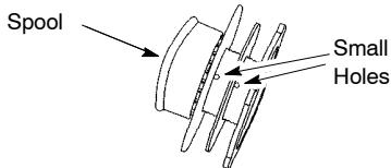 MCCULLOCH TRIMMAC 251 SST - REPLACING THE LINE - 2