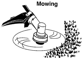 MCCULLOCH TRIMMAC 251 SST - CUTTING METHODS - 4