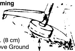 MCCULLOCH TRIMMAC 251-25CC - CUTTING METHODS - 3