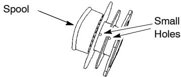 MCCULLOCH TRIMMAC 251-25CC - REPLACING THE LINE - 1