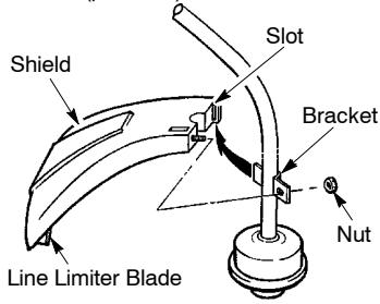 MCCULLOCH TRIMMAC 251-25CC - ATTACHING THE SHIELD - 1