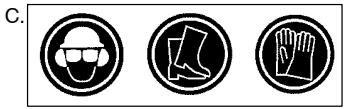 MCCULLOCH CABRIO 433B - Identification des symboles - 9