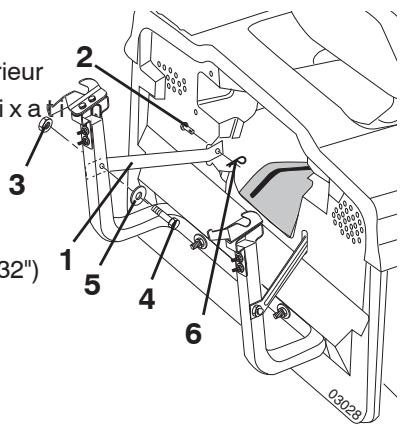 MCCULLOCH HURRICANE 125 RB - Assemblage des composants du collecteur - 3