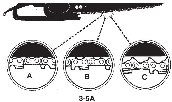 MCCULLOCH MCC1514 - TO ADJUST SAW CHAIN TENSION: - 1