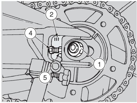 APRILIA RS 250-1998 - Controle du JEU - 1