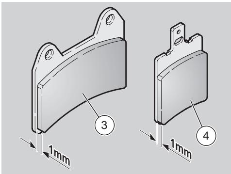 APRILIA RS 250-1998 - Verification de l'usure des plaquettes - 2
