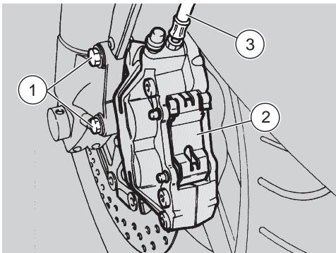 APRILIA RS 250-1998 - Couple de serrage du bouchon de vidange (2): 27 nm (2,7 kgm). - 1