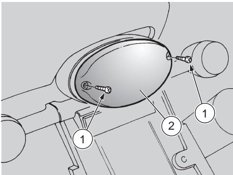 APRILIA RS 250-1998 - Reemplacement des ampoules des clignotants avant / arriere - 5